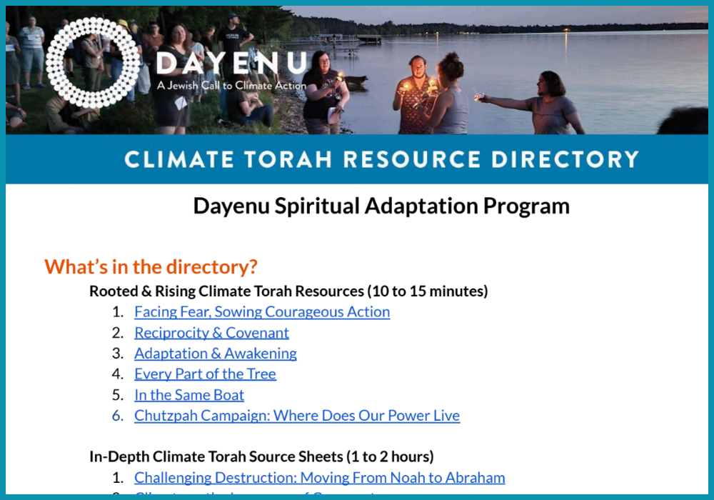 climate torah directory thumbnail